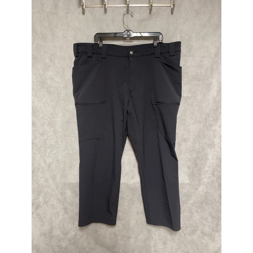 Duluth Pants Men's 42X30 Gray Cargo Straight Flexpedition Hiking Workwear Hybrid - Picture 2 of 11